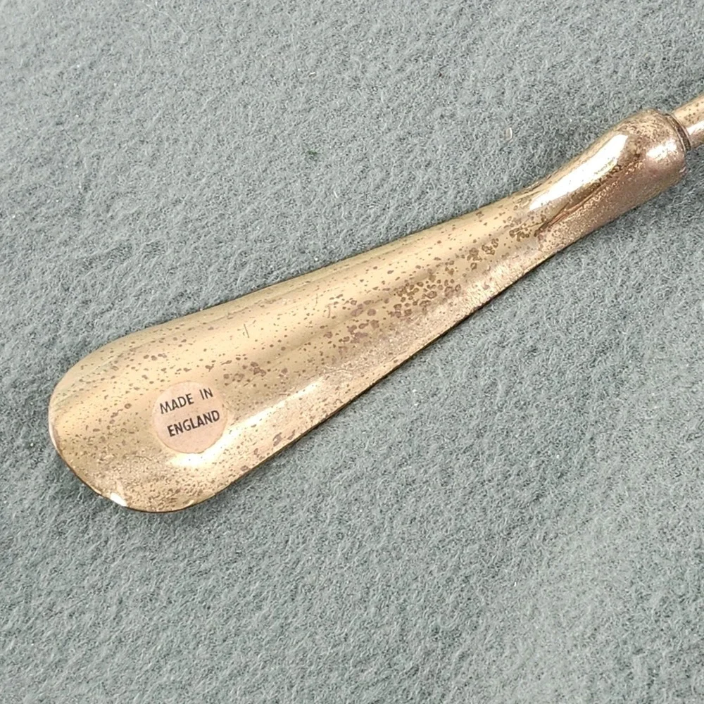 Vintage Deer Stag 19.5 Inch (50cm) Brass Shoehorn Collectible Shoe Horn England